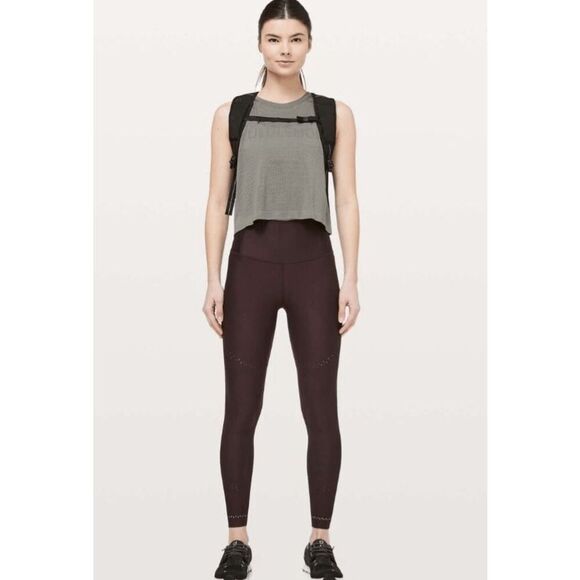 LULULEMON ATHLETICA Zoned In Tight 27' Size 4 - Picture 2 of 9